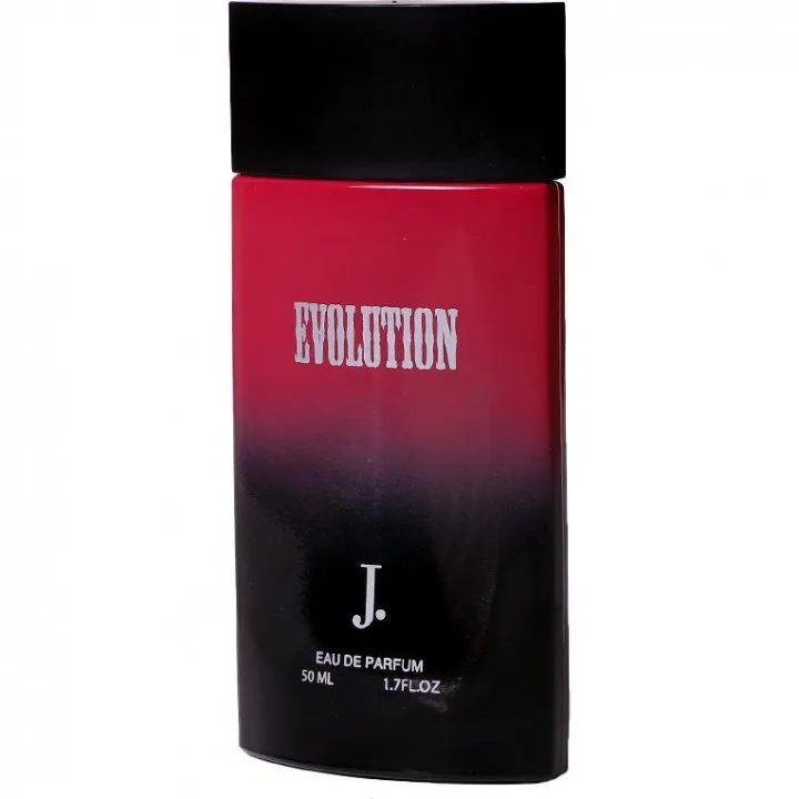 J. Evolution parfüm şişesi