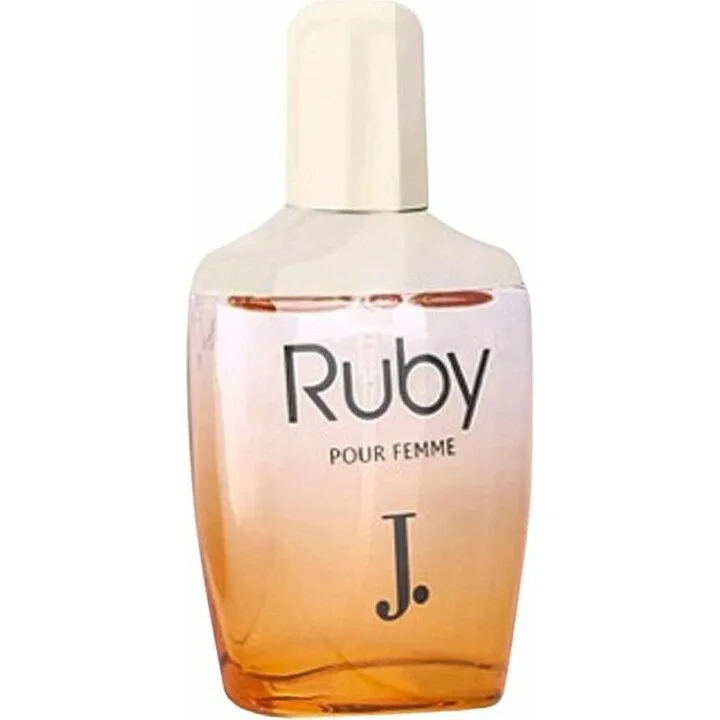 J. Ruby parfüm şişesi
