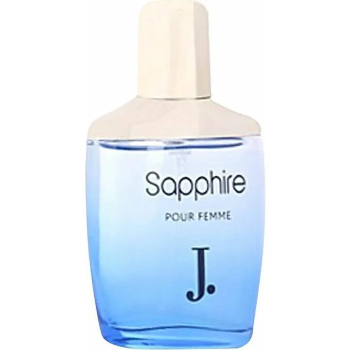 J. Sapphire parfüm şişesi