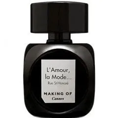 Making Of L'Amour, la Mode... perfume bottle
