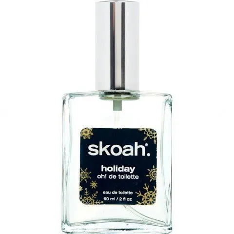 skoah. Holiday perfume bottle