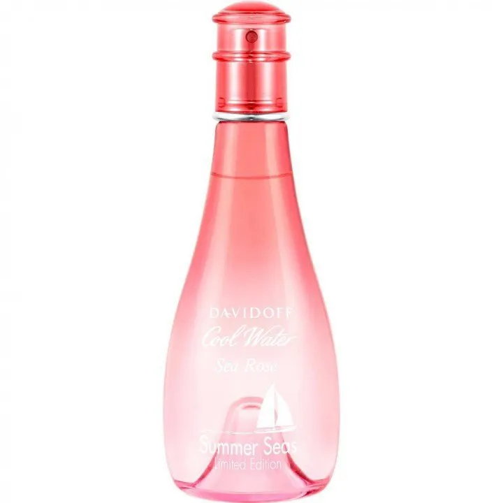 Davidoff Cool Water Sea Rose Summer Seas perfume bottle