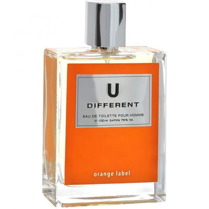 Alan Bray U Different - Orange Label parfüm şişesi
