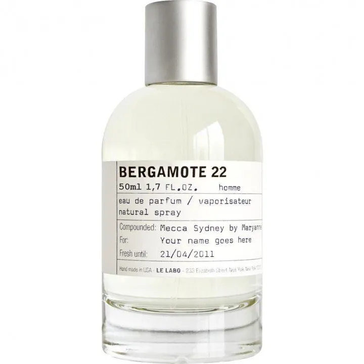 Le Labo Bergamote 22 (Eau de Parfum) parfüm şişesi