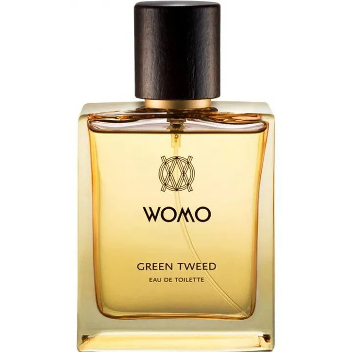 Womo Green Tweed perfume bottle