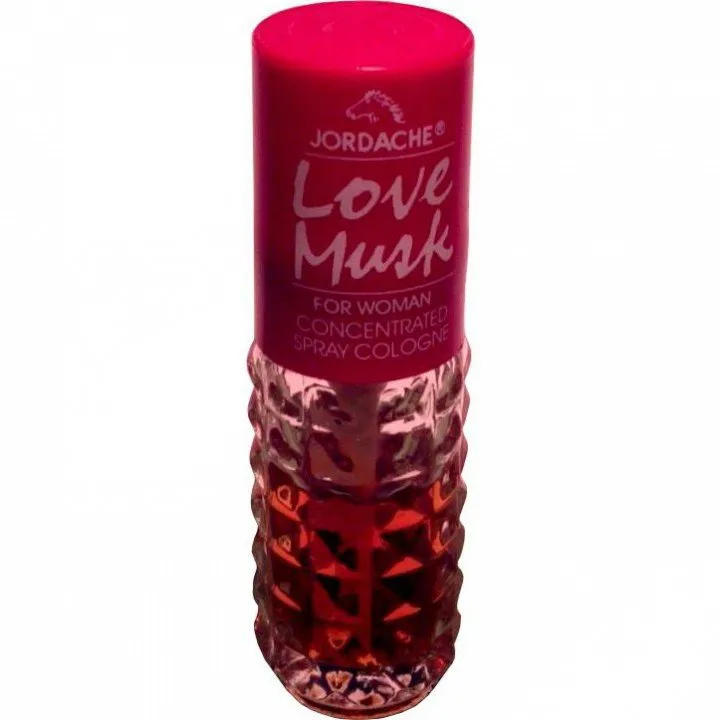Jordache Love Musk perfume bottle