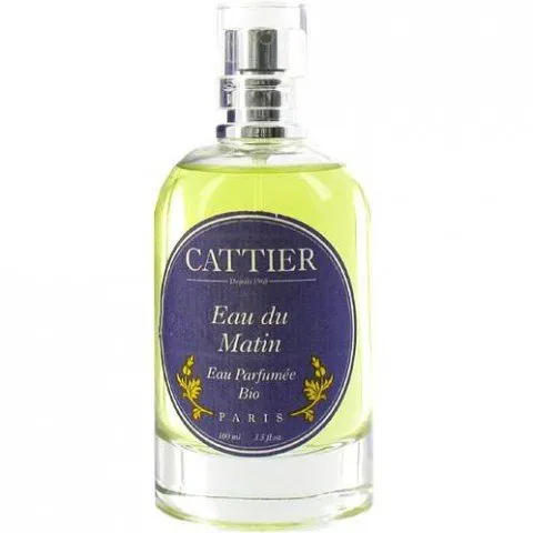 Cattier Eau de Matin parfüm şişesi