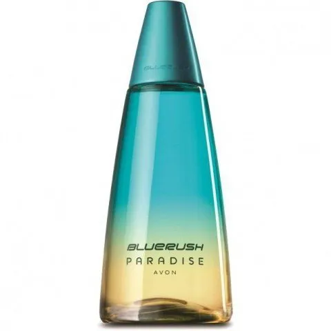 Avon Blue Rush Paradise for Her perfume bottle