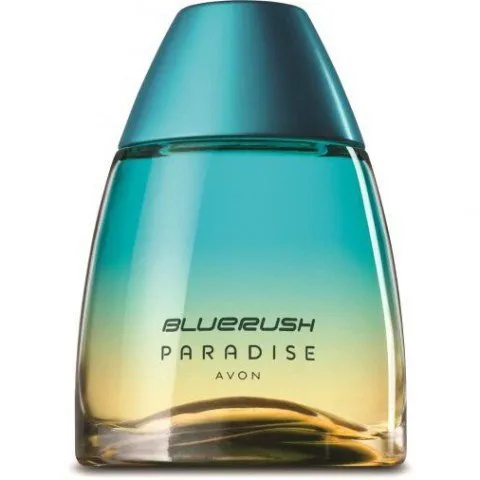 Avon Blue Rush Paradise for Him parfüm şişesi