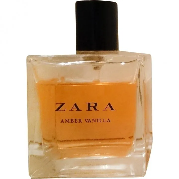 Zara Amber Vanilla parfüm şişesi