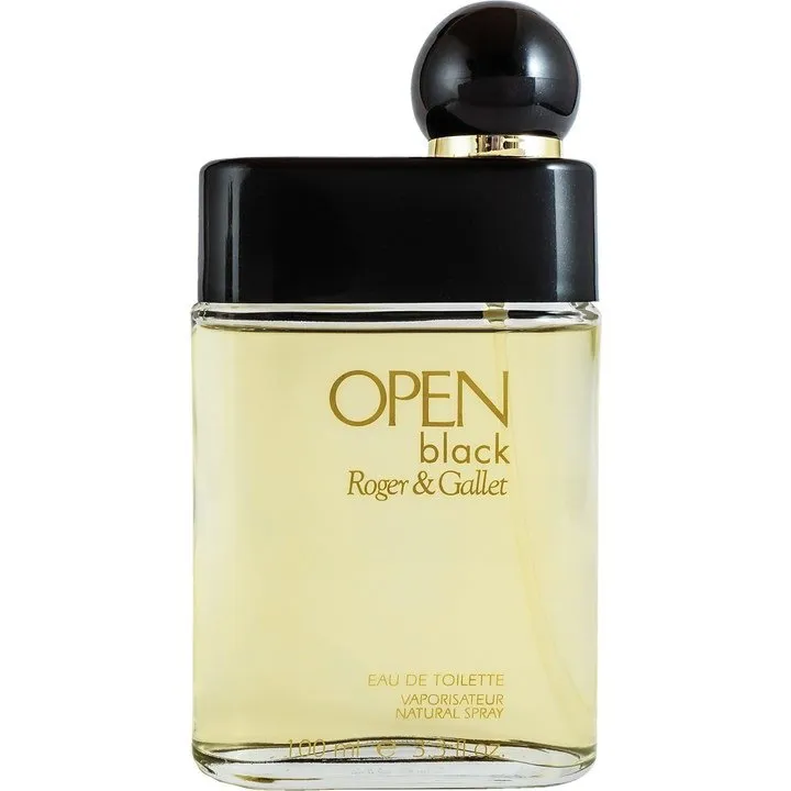 Roger & Gallet Open Black parfüm şişesi