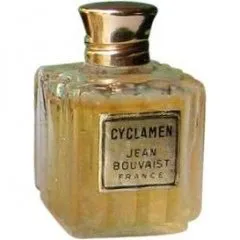 Jean Bouvaist Cyclamen perfume bottle