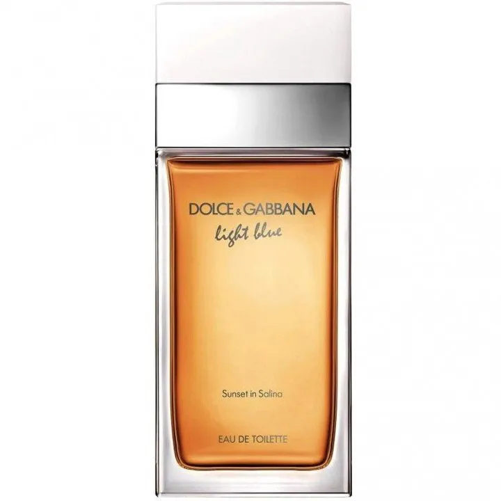 Dolce & Gabbana Light Blue Sunset in Salina perfume bottle