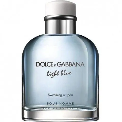 Dolce & Gabbana Light Blue pour Homme Swimming in Lipari perfume bottle