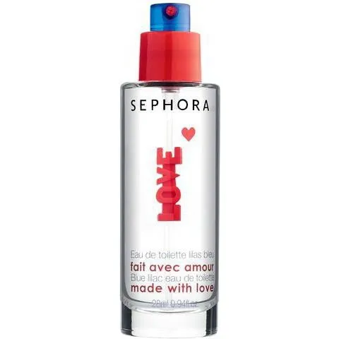 Sephora Fait avec Amour - Lilas Bleu / Made with Love - Blue Lilac perfume bottle