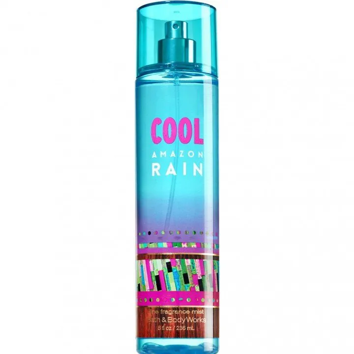 Bath & Body Works Cool Amazon Rain perfume bottle