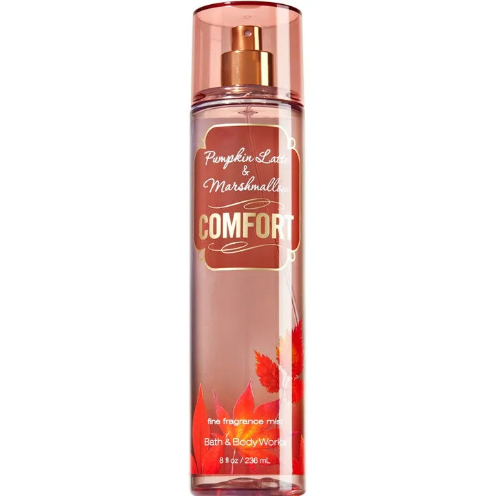 Bath & Body Works Comfort - Pumpkin Latte & Marshmallow perfume bottle