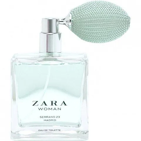Zara Woman Serrano 23 Madrid parfüm şişesi