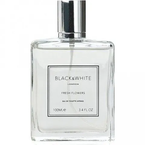 Black & White Fresh Flowers perfume bottle