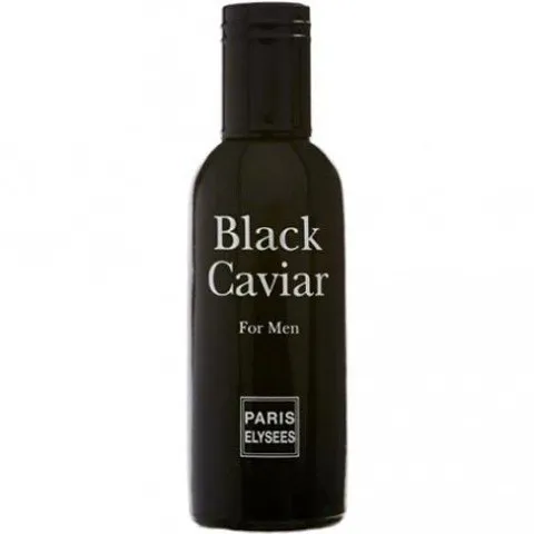 Paris Elysees Black Caviar for Men parfüm şişesi