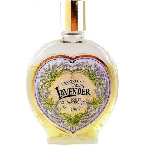 Crabtree & Evelyn Lavender (1988) / Lavande parfüm şişesi