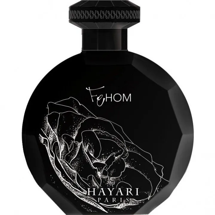 Hayari FeHom perfume bottle