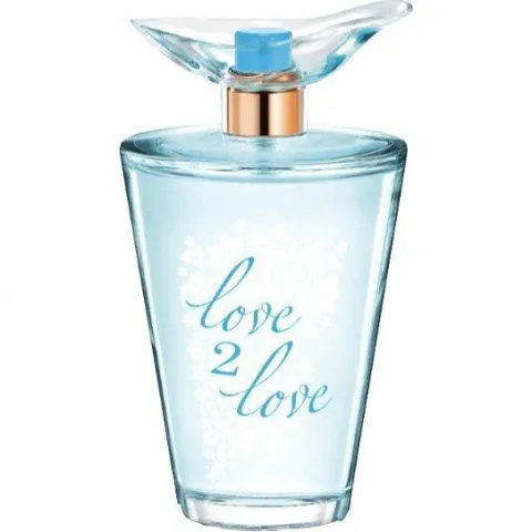 Love2Love Bluebell + White Tea perfume bottle