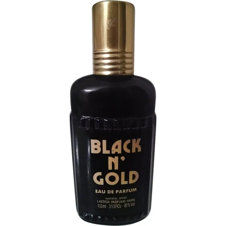 Laetitia Parfums Black N' Gold parfüm şişesi