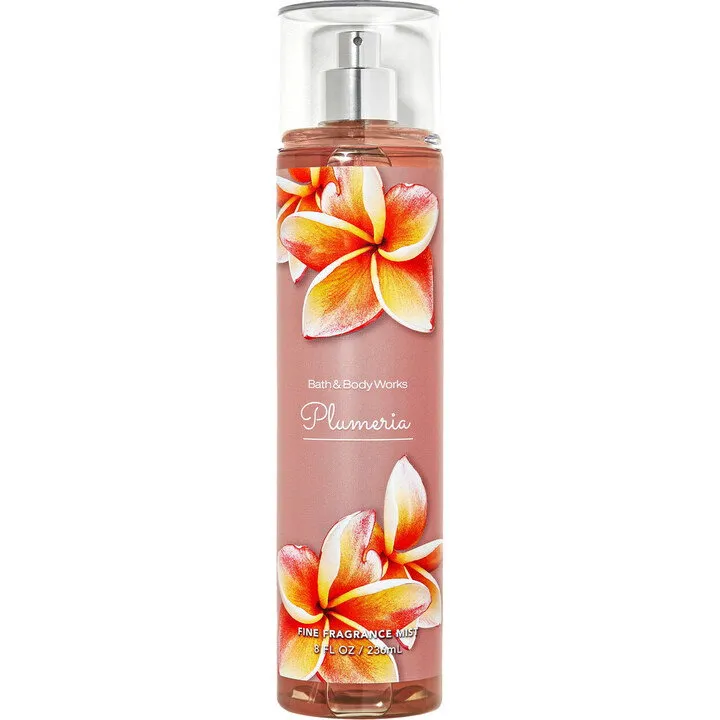 Bath & Body Works Plumeria perfume bottle