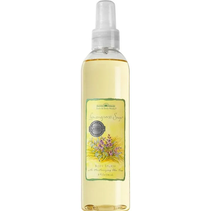Bath & Body Works Lemongrass Sage parfüm şişesi