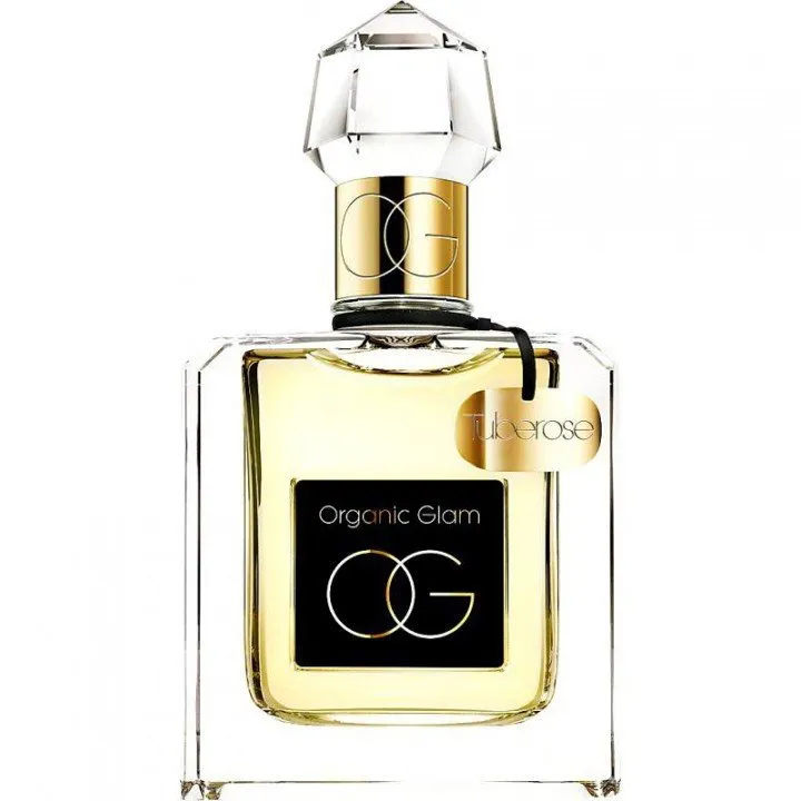 Organic Glam Tuberose perfume bottle