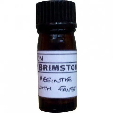 Common Brimstone Absinthe with Faust parfüm şişesi