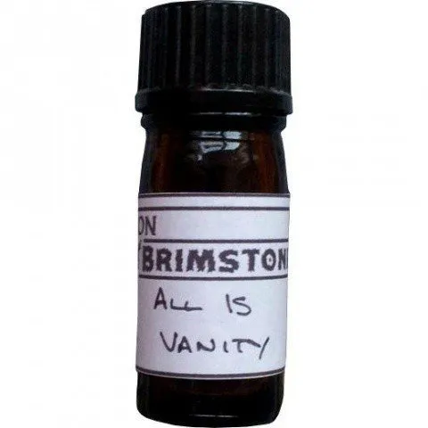 Common Brimstone All is Vanity perfume bottle