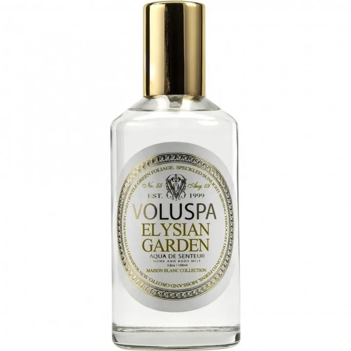 Voluspa Maison Blanc - Elysian Garden parfüm şişesi