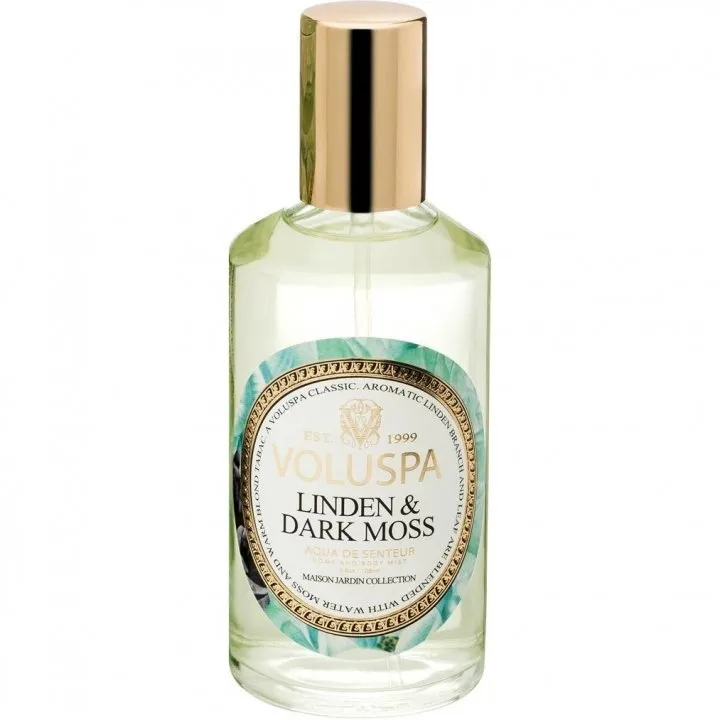 Voluspa Maison Jardin - Linden & Dark Moss parfüm şişesi
