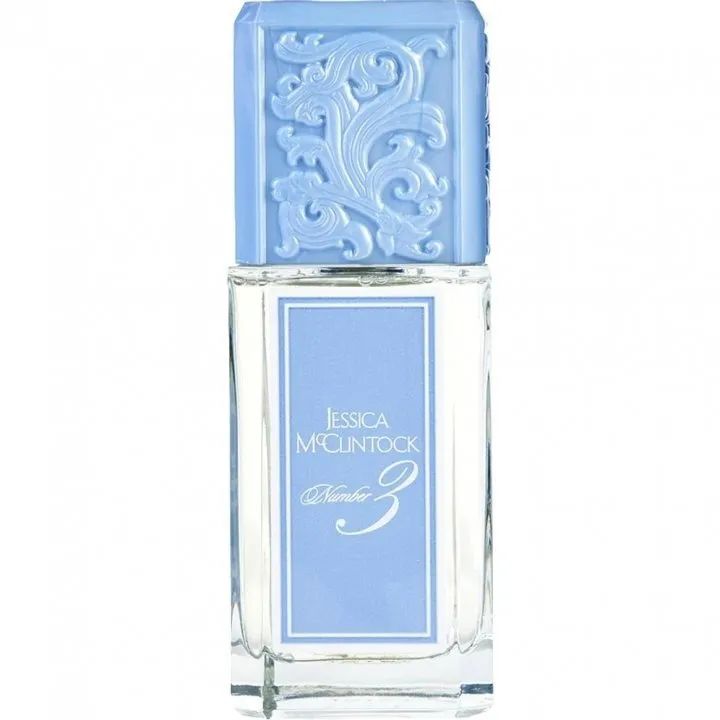 Jessica McClintock Number 3 perfume bottle