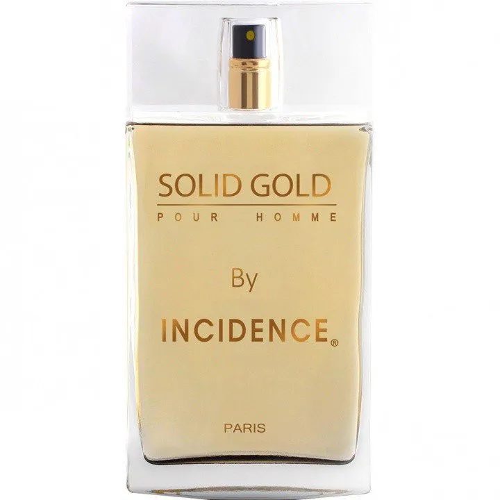 Yves de Sistelle Solid Gold pour Homme by Incidence parfüm şişesi