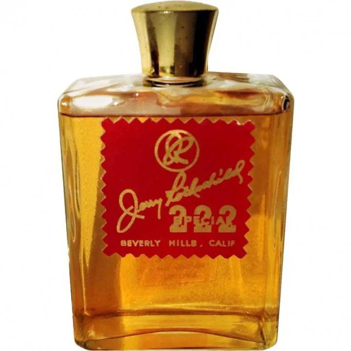 Jerry Rothschild Special 222 perfume bottle