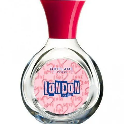 Oriflame London parfüm şişesi