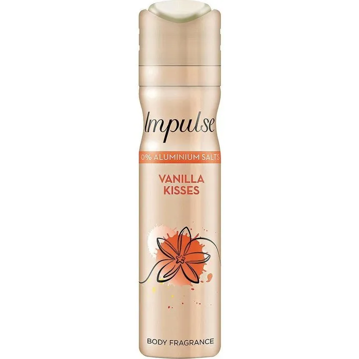 Impulse Vanilla Kisses perfume bottle