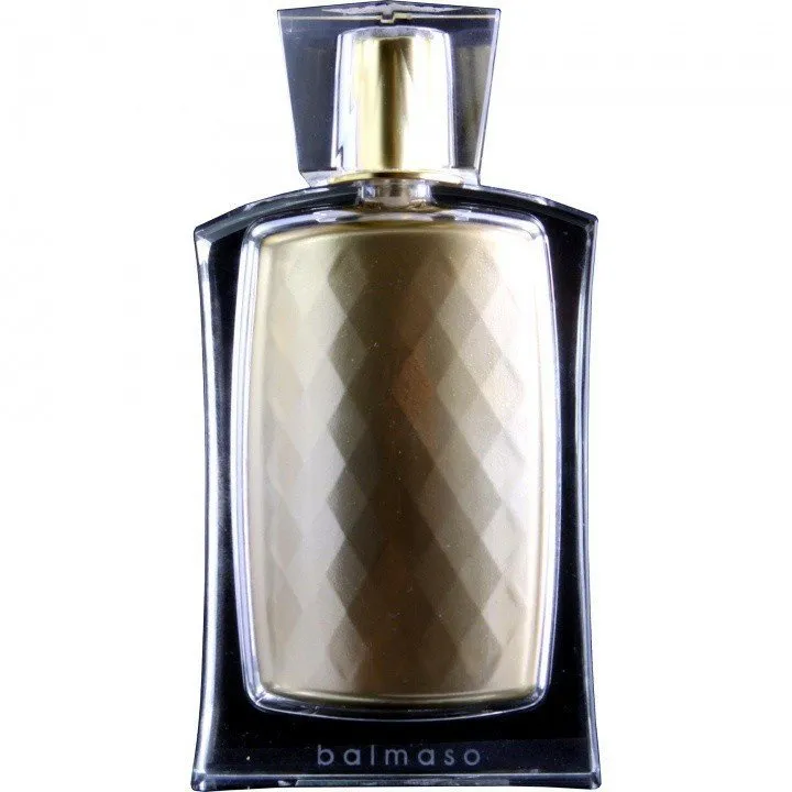 Balmaso Crystal Gold perfume bottle