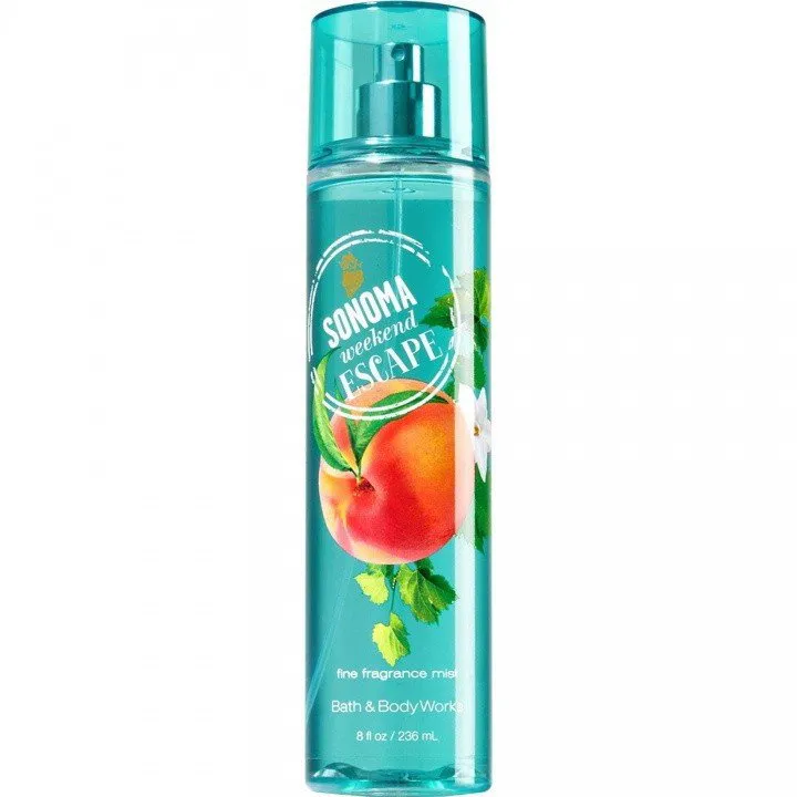 Bath & Body Works Sonoma Weekend Escape perfume bottle