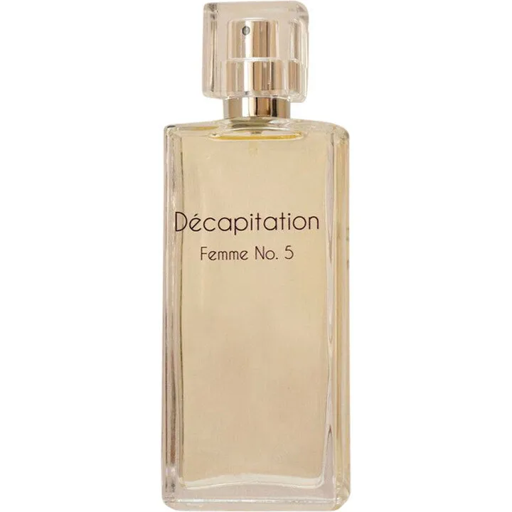 Femme No. 5 Décapitation parfüm şişesi