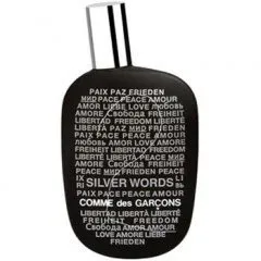 Comme des Garçons 2 Silver Words parfüm şişesi