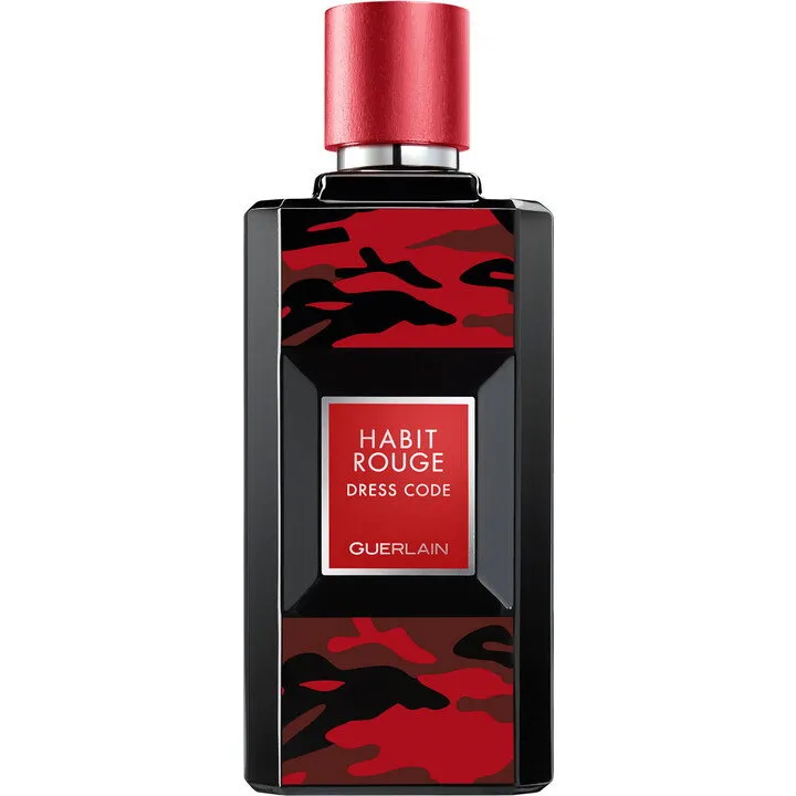 Guerlain Habit Rouge Dress Code perfume bottle