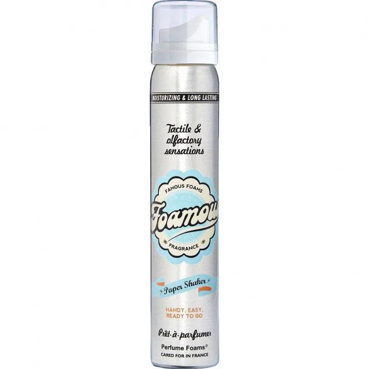 Foamous Paper Shaker perfume bottle