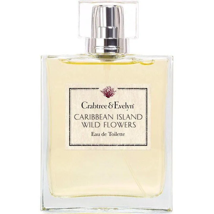 Crabtree & Evelyn Caribbean Island Wild Flowers / India Hicks Island Living - Spider Lily parfüm şişesi
