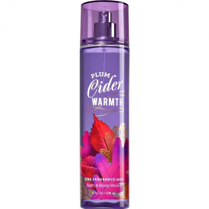 Bath & Body Works Plum Cider Warmth perfume bottle