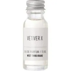 West Third Brand Vetiver X parfüm şişesi