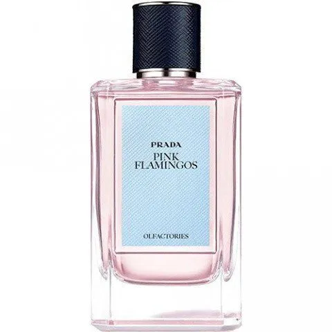 Prada Pink Flamingos perfume bottle